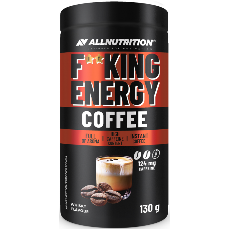 AllNutrition Fitking Energy Coffee 130 g - viski maitse